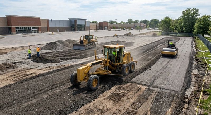 Parking Lot Leveling in Utah County, UT